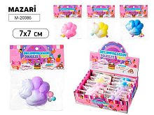 Игрушка-антистресс MAZARI "Лапки" 7*7см M-20386 асс.