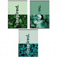 Тетрадь 80л. (клетка) А4 ПЗБФ Премиум "Вдохновись" 021559 мат.лам.,выб.уф-лак,асс.