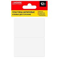 Клеевые пластины двусторонние 85*54мм deVENTE 4163517 акрил.,прозр.,1мм (12шт)