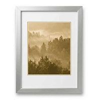 Фоторамка пластик 15*21см Формат мат.серебро