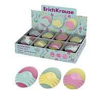 Ластик EK "Color Pod Floral Soul" 63066  в пластик.футляре,асс.