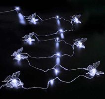 Гирлянда д/дома Нить "Бабочка" 725-887 8м,30л.,LED,прозр.пров.