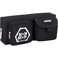 Пенал-косметичка deVENTE 210*85*60 "Non stop" 7020615 (50предм.) прямоуг.,чёрн.,полиэстер