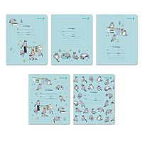 Тетрадь 12л. (клетка) SVETOCH "Деловой енот" Т87 (01406) выб.лак