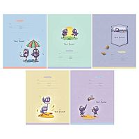 Тетрадь 12л. (клетка) BG "Эксклюзив. Путешествие птенцов" 12787 выб.лак