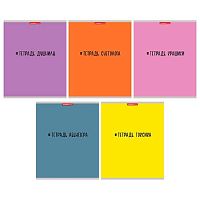 Тетрадь 48л. (клетка) КанцБиз "Сленг" 14116/5 полн.уф-лак,микротекстура