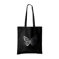 Сумка-шоппер КОКОС "Бабочка" 251472 ткань,37*43см,1отд.