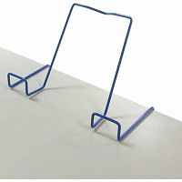 Подставка для книг ГЛОБУС ПКМСн синяя,металл.,д/парт толщ.до 20мм
