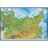 Карта настенная ГЛОБЕН "Россия Физическая 1:8,5М" 101*70см КН051 лам. (интерактивная)