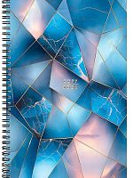 Тетрадь 60л. (клетка) А4 Проф-Пресс Profit спираль "Красивый мрамор" 60-8996 цв.мел.обл.