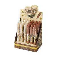 Ручка авт. шар. BV "Love Me. Котики. Счастье" 20-0466/02 синяя,0,5мм,корп.асс.