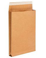 Конверт-пакет почтовый Крафт 250*353*40мм В4 Extrapack стрип,120г/м2,объёмн. 6566