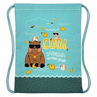 Сумка д/обуви ХАТ 33*42см "Реально крутой Капибара" 18020 1отд.