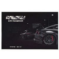 Альбом для рис.12л. ФЕНИКС "Тачка" 69859 глянц.уф-лак,на скобе