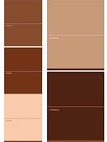 Тетрадь 48л. (клетка) Проф-Пресс "Бежево-коричневые оттенки" Т48-0132 цв.мел.обл.,софт-тач,асс.