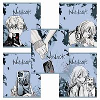 Тетрадь 48л. (клетка) ПЗБФ Премиум "Мобильная" 023379 лам.софт-тач,асс.