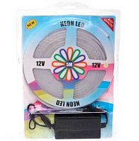 Гирлянда д/дома Лента светодиод. Neon 5м*10мм,600л.,LED,1реж.,тёпл.бел. 725-905