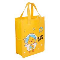 Сумка-шоппер КОКОС "Утёнок" 231026 35,5*27,5*11см,ткань,1отд.,жёлтый