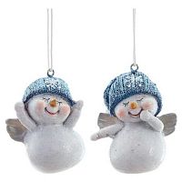 Подвесное украшение НГ REMECO "Снеговик" 824957 полимер,4,5*4*5,5см,асс.