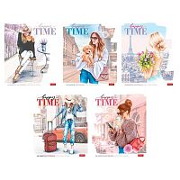 Тетрадь 48л. (клетка) ХАТ "Счастливое время" мат.лам.,асс. 067783