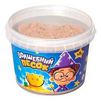 Песок кинетический 700гр. Волшебный мир KP2PV песочный,ведёрко