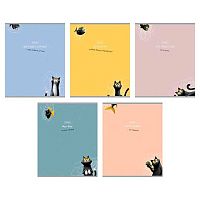 Тетрадь 48л. (линейка) ХАТ "Пушистый философ" тисн.,асс.