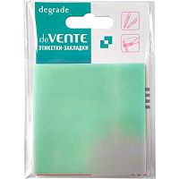 Набор самокл. этикеток-закладок deVENTE "Degrade" 73*73мм,50л. 2011409 пластик.,прозр.,искр.