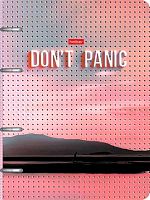 Тетрадь на кольцах  80л. (клетка) ХАТ "Don't panic" 33092 слим-карт.мат.лам.,тисн.,на 4-х кольцах