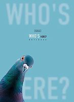 Бизнес-блокнот А4  80л. ХАТ тв.обл. "Кто здесь?" 35417 мат.лам.выб.уф-лак,5цв.блок,клетка