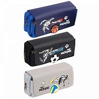 Пенал-косметичка КОКОС 20*8*6см "Fast Moving" 215684 ткань,прямоуг.