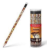 Карандаш ч/гр. с ласт. EK "Savanna" 45620 HB,крул.корп.