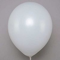 Шары возд. Микрос 12" Пастель белый Ч54444