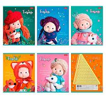 Тетрадь 24л. (клетка) ХАТ "Минималини" скругл.углы,асс.