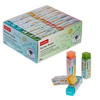 Ластик ХАТ "Вспомнить все. Математика" 090970 ПВХ,прямоуг.,60*10*10мм,асс.