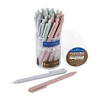 Ручка авт. шар. BV PointClick "Morandi diamond" 20-0436 синяя,0,38мм,корп.софт-тач