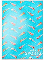 Тетрадь 96л. (клетка) А4 Проф-Пресс "Отдых в бассейне" Т96-4388 твин-лак