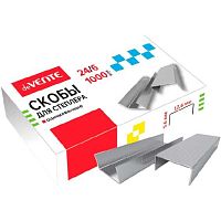 Скобы №24/6 deVENTE 1000шт. в к/к 4141304
