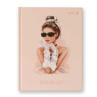 Бизнес-блокнот А5  80л. SVETOCH "Невеста" ББ250 (01682) глянц.лам.,выб.лак,клетка