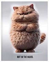 Ежедневник н/д А6  80л. LITE тв.обл. "Не в духе" DNBL-A6NVD глянц.лам.,лин.