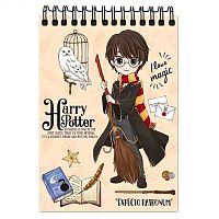 Блокнот А6  60л. CENTRUM спираль "Гарри Поттер" 77269 целлюл.картон