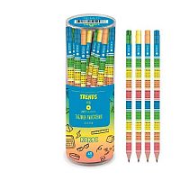 Карандаш ч/гр. пластик. с ласт. КОКОС " Таблица умножения" 211718 НВ кругл.,асс.