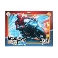 Пазлы  104 Умные игры "Супергеройские гонки" 4630395039376 (23,7*33см)