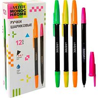 Ручка шар. deVENTE "MonoChrome" 5073642 синяя,0,7мм