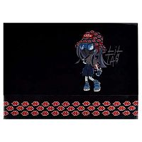 Папка д/тетрадей А4 ФЕНИКС "Девочка с баллончиком" 66329 полипропилен,1отд.,клапан