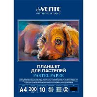 Планшет для пастели А4 10л. deVENTE "Artistic Studio" 2135300 бум.чёрн.,200г/м2,холст,подл.,склейка