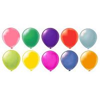 Шары возд. Микрос  5" Пастель асс. Ч02674