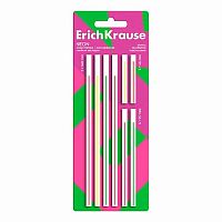 Набор самокл. этикеток-закладок EK 5*140/5*45/5*90мм "Neon" 63668 пластик,4цв.,160л.