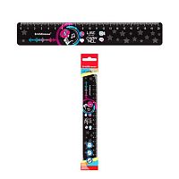 Линейка 20см EK "Top Blogger" 57858 пластик.,