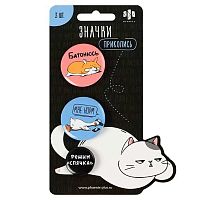 Набор значков ФЕНИКС "Герои с характером" 71107 (3шт.)