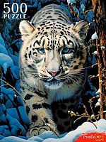 Пазлы  500 Рыжий кот "Снежный барс" П500-7621